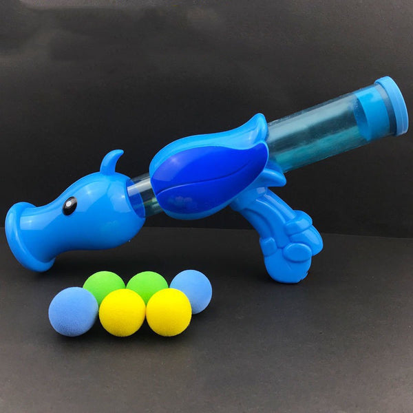Air Powered Peashooter Plant Toy Cannon