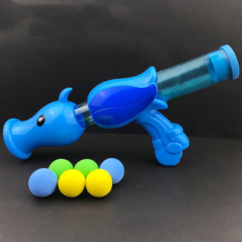 Air Powered Peashooter Plant Toy Cannon