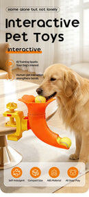 Self-Feeding Interactive Dog Ball Dispenser Toy
