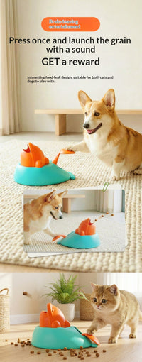 Freeze-Dried Treat Dispenser Toy for Cats and Dogs