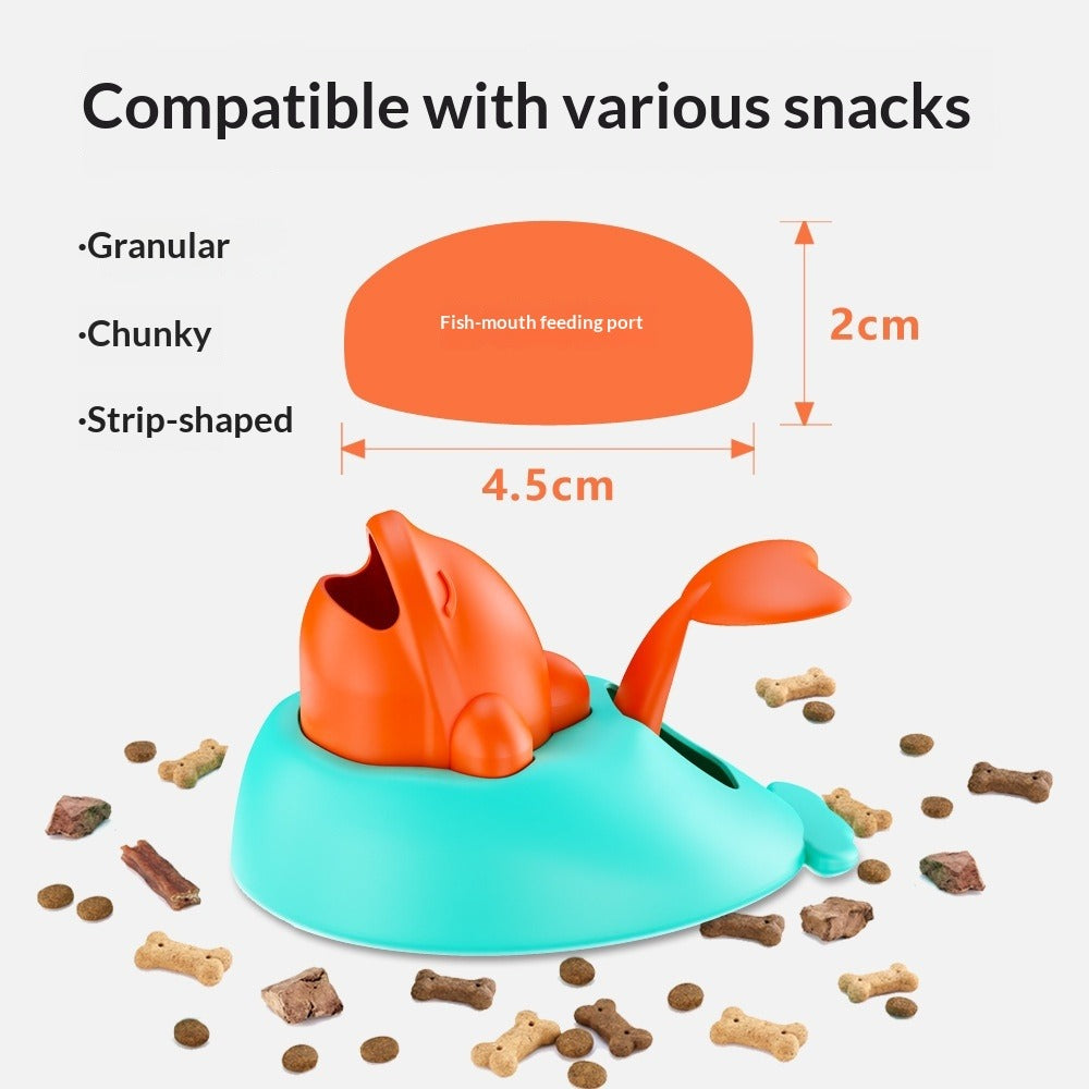 Freeze-Dried Treat Dispenser Toy for Cats and Dogs