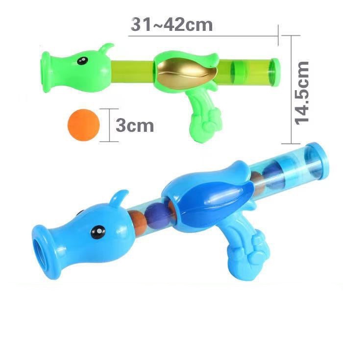 Air Powered Peashooter Plant Toy Cannon