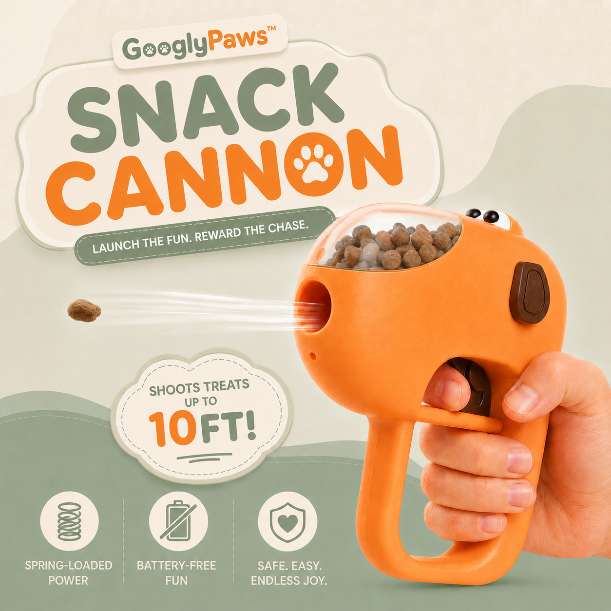 GooglyPaws™ Snack Cannon