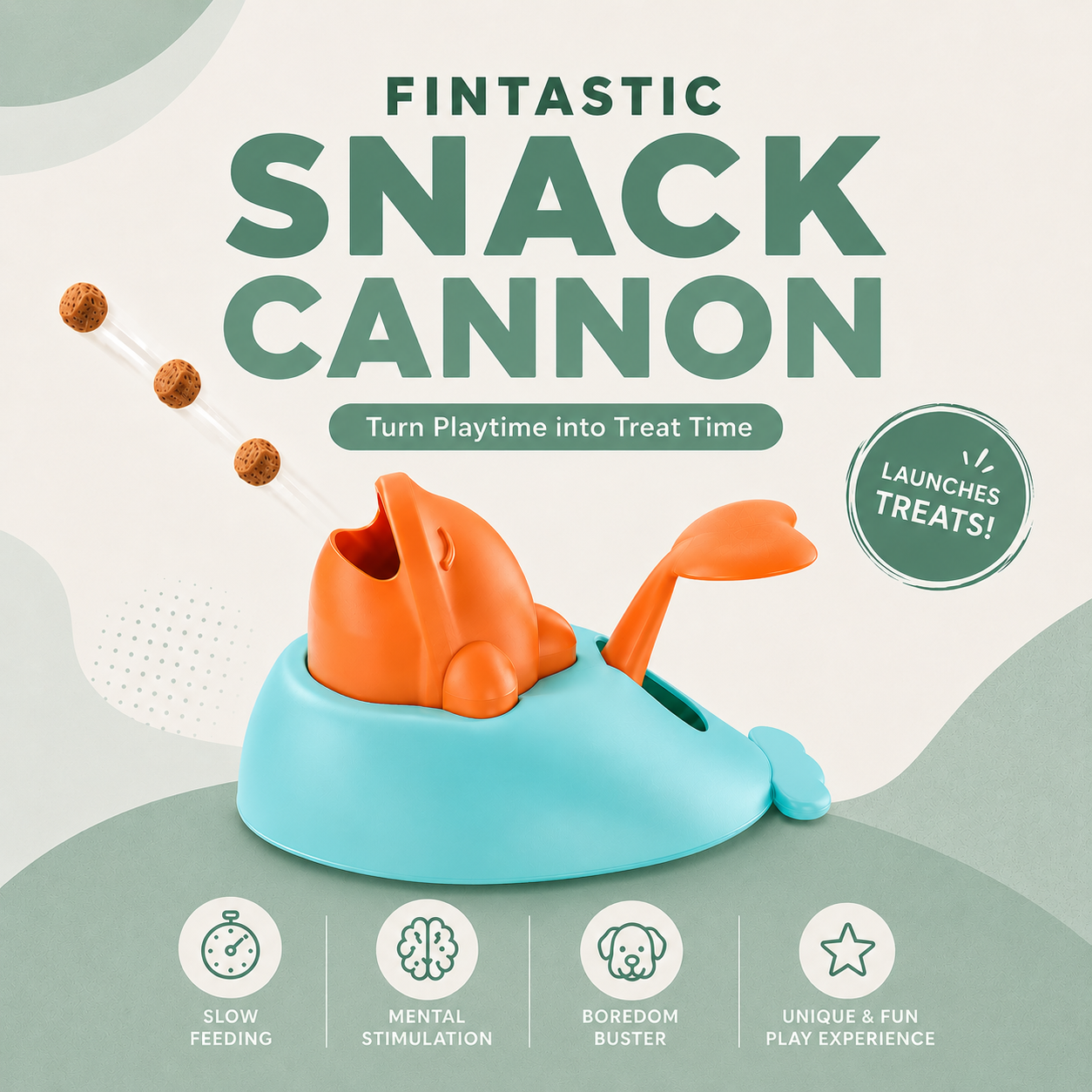 Fintastic Snack Cannon