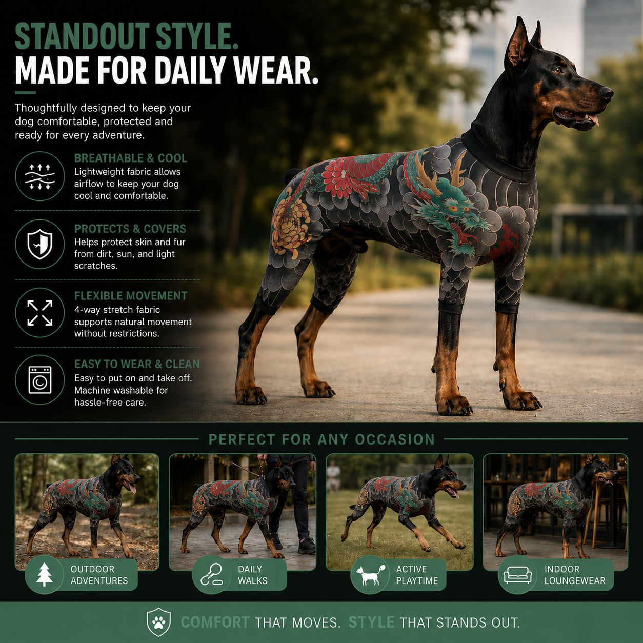 Pet Tattoo Suit