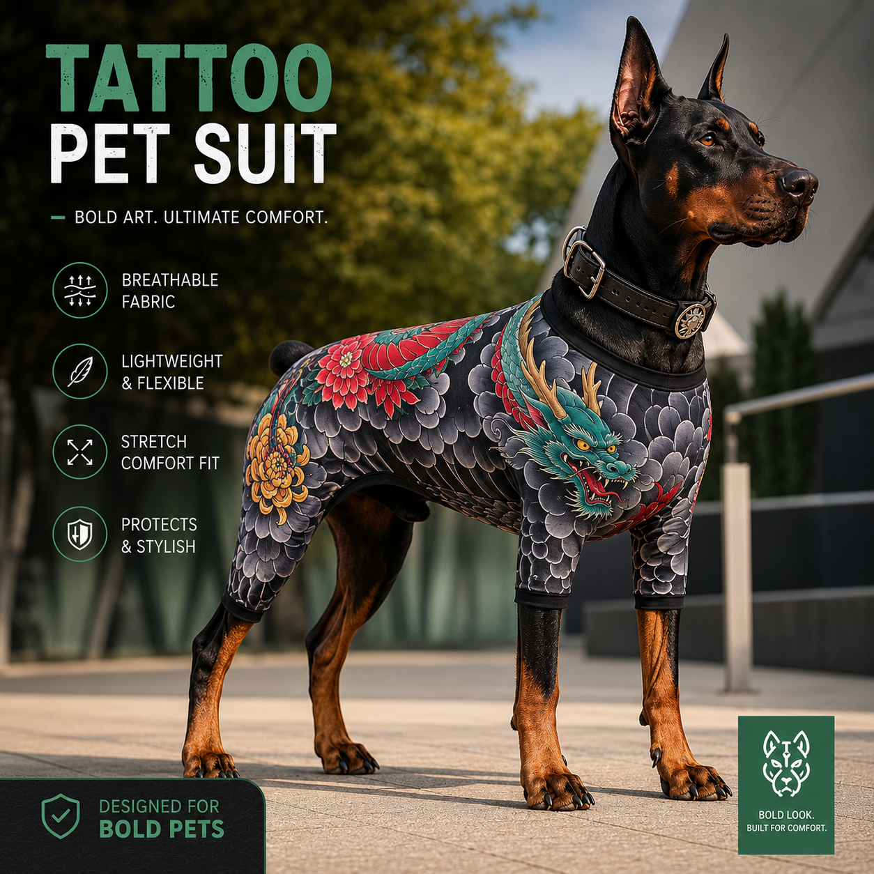 Pet Tattoo Suit