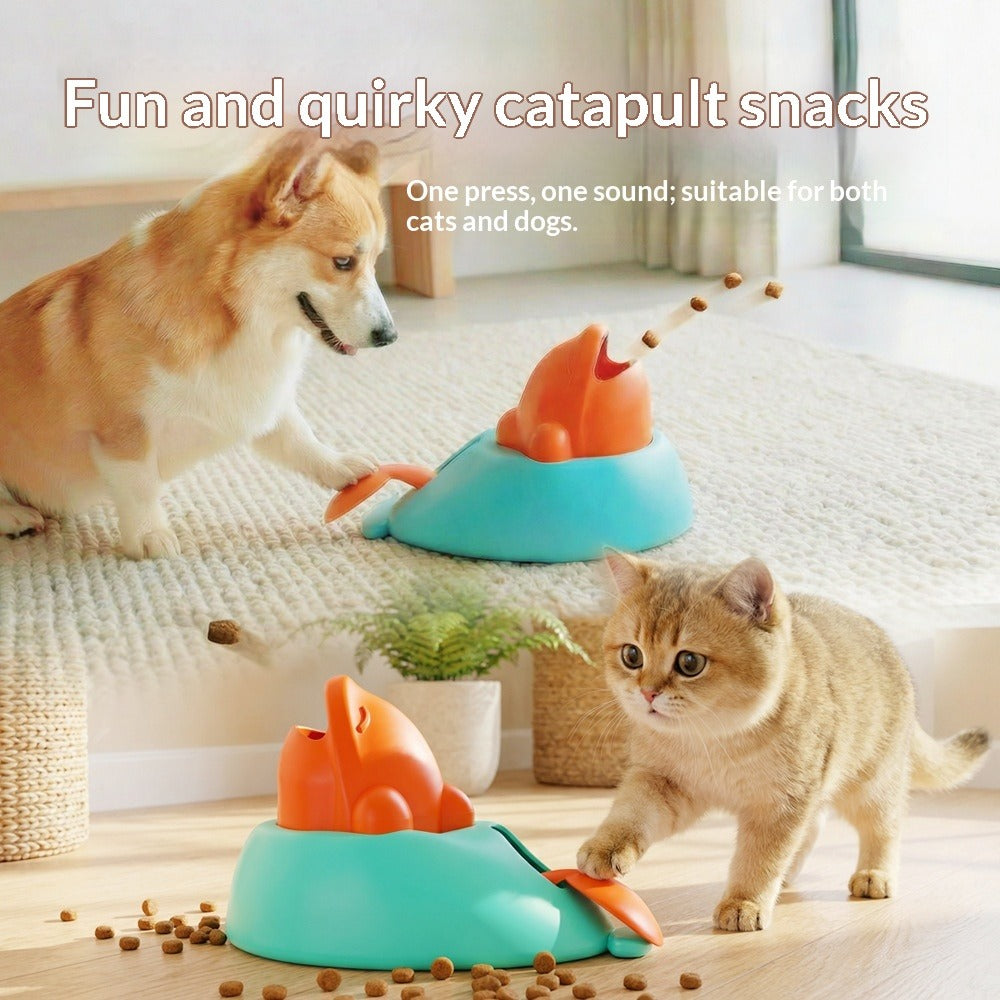 Freeze-Dried Treat Dispenser Toy for Cats and Dogs