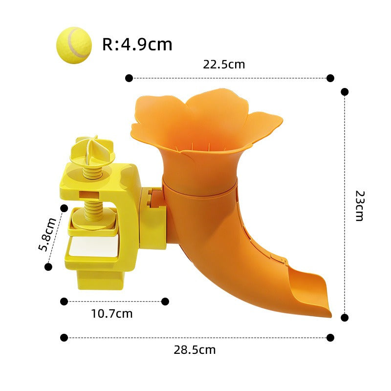 Self-Feeding Interactive Dog Ball Dispenser Toy