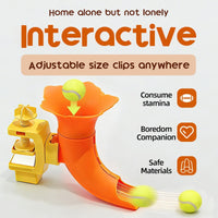 Self-Feeding Interactive Dog Ball Dispenser Toy