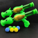 Air Powered Peashooter Plant Toy Cannon