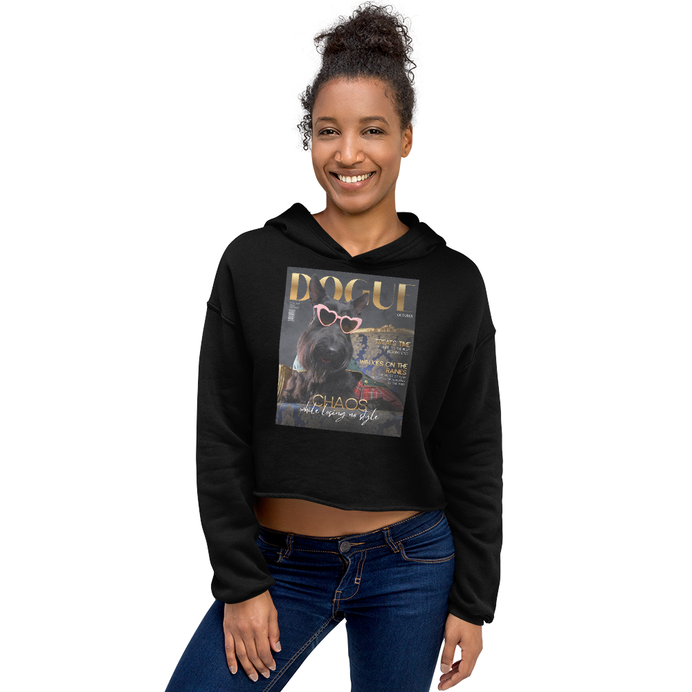 Crop Hoodie "Dogue"