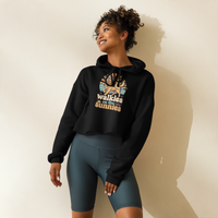 Crop Hoodie "Walkies on the Sunnies"