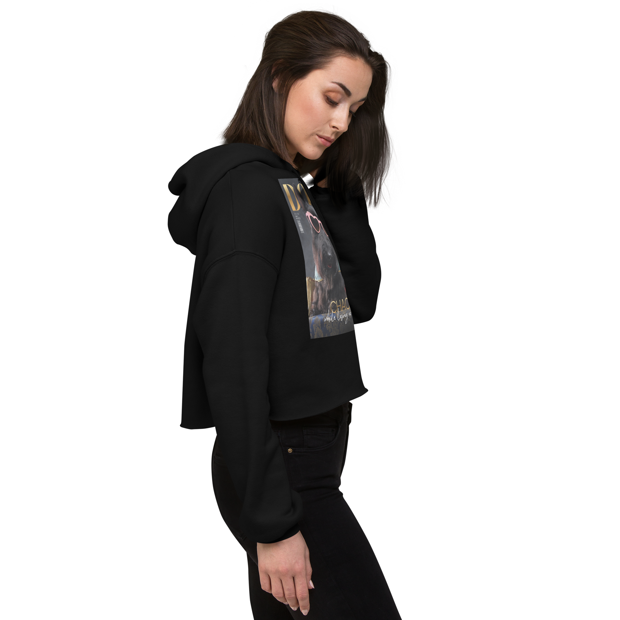 Crop Hoodie "Dogue"