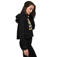 Crop Hoodie "Walkies on the Sunnies"