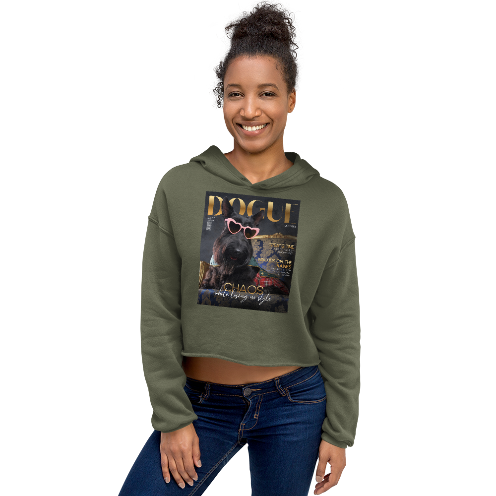 Crop Hoodie "Dogue"