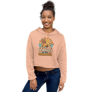 Crop Hoodie "Walkies on the Sunnies"