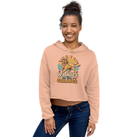 Crop Hoodie "Walkies on the Sunnies"