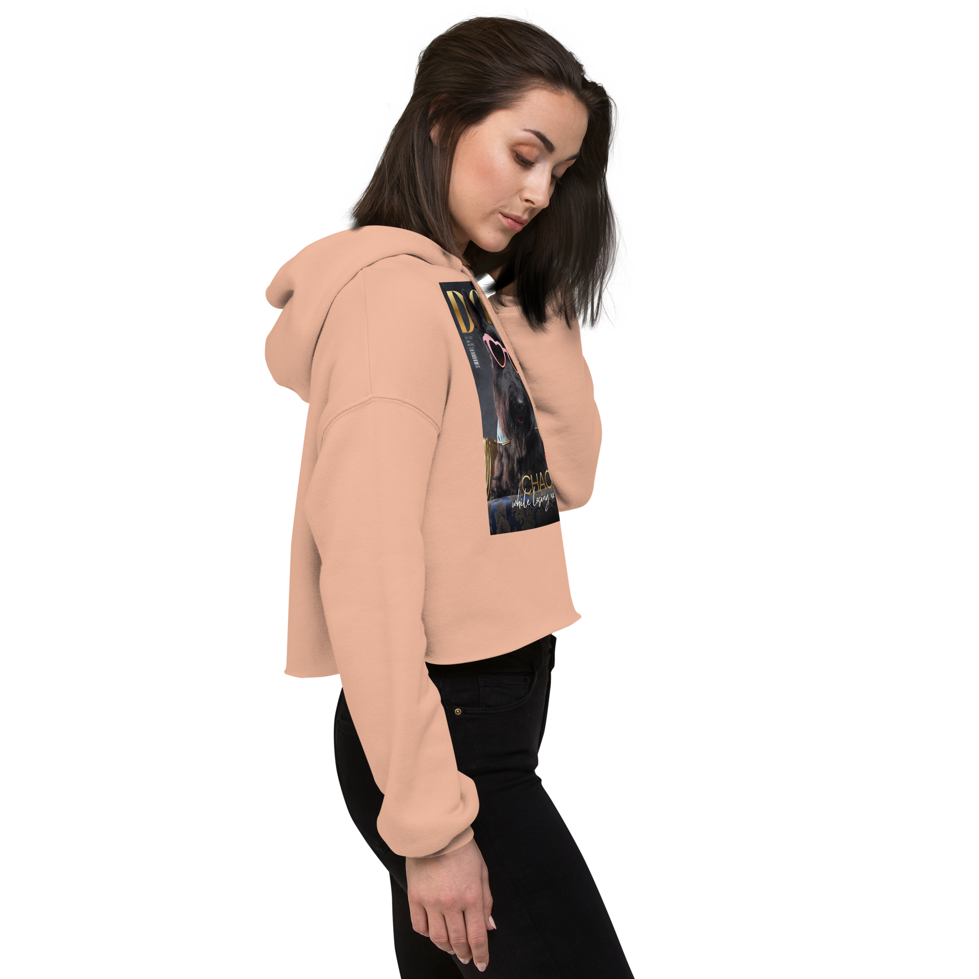 Crop Hoodie "Dogue"
