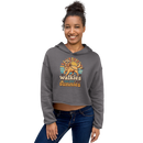 Crop Hoodie "Walkies on the Sunnies"