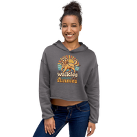 Crop Hoodie "Walkies on the Sunnies"