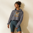 Crop Hoodie "Walkies on the Sunnies"