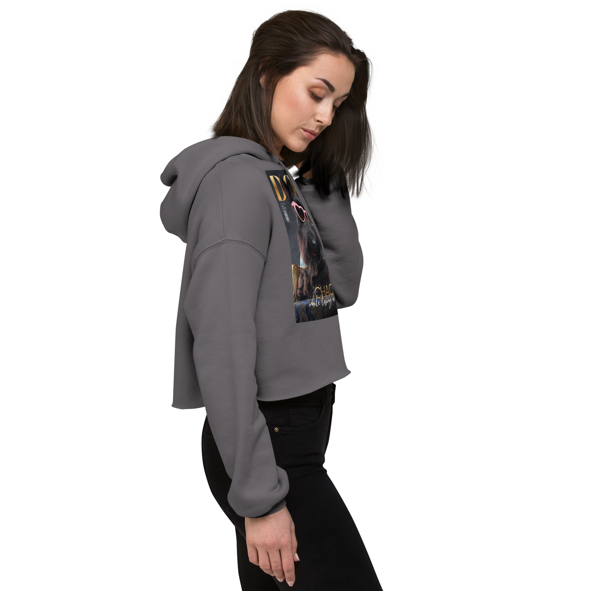 Crop Hoodie "Dogue"