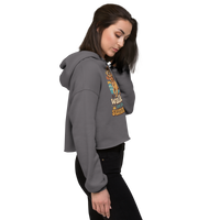 Crop Hoodie "Walkies on the Sunnies"